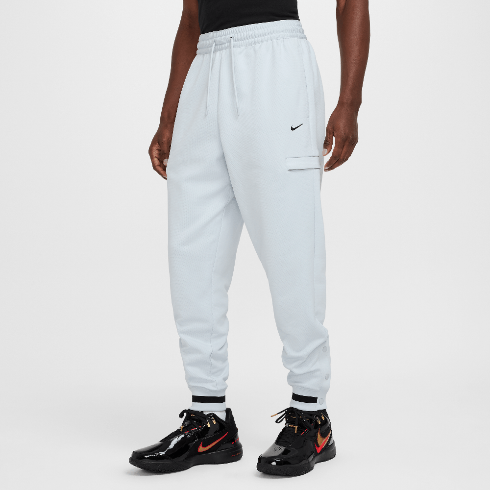 Nike DNA Men's Therma-FIT Basketball Trousers Pure Platinum/Black FZ0666-043 — Abbigliamento Nike su LAB19