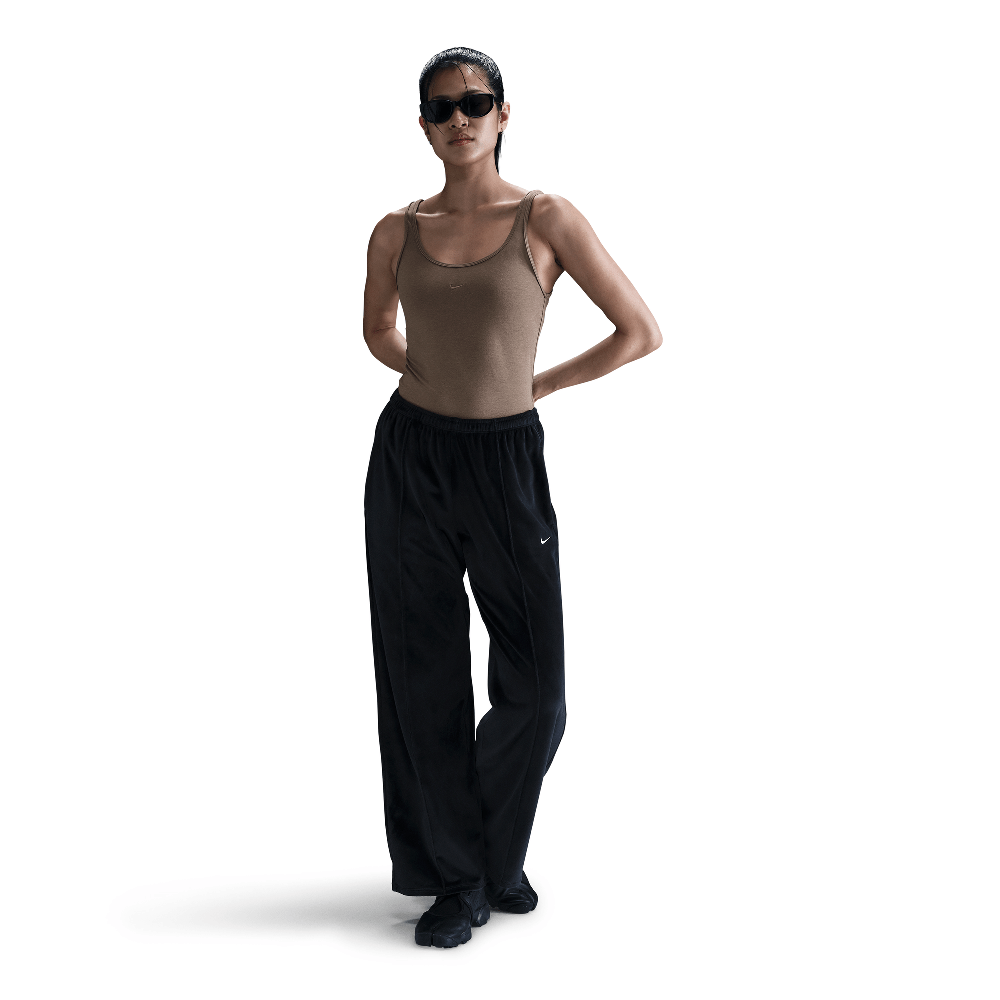 Nike Sportswear Chill Knit Women's Tank Top Mink Brown FZ1457-233 — Abbigliamento Nike su LAB19