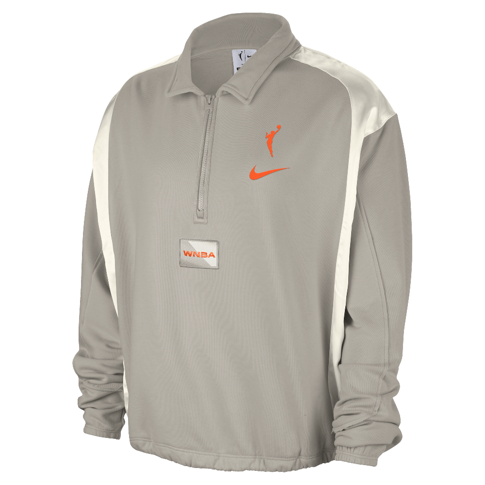 Nike Team 13 Women's Nike WNBA Fleece Top College Grey/Phantom/Brilliant Orange HF6444-009 — Abbigliamento Nike su LAB19