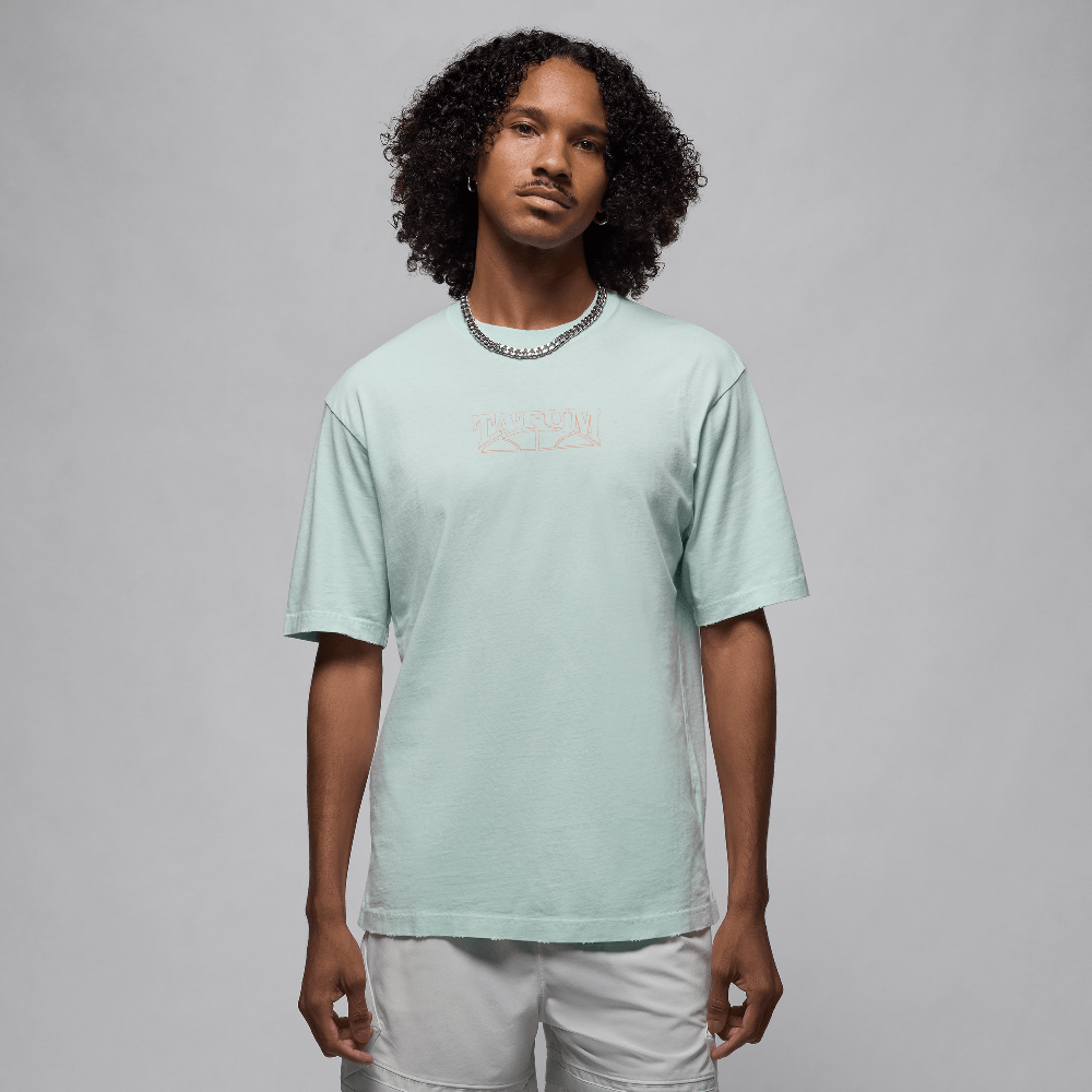 Nike Tatum Men's T-Shirt Spruce Aura/Quartz Patina HF7849-028 — Abbigliamento Nike su LAB19