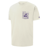 Nike Los Angeles Lakers Courtside Men's Nike NBA Max90 T-Shirt Sail