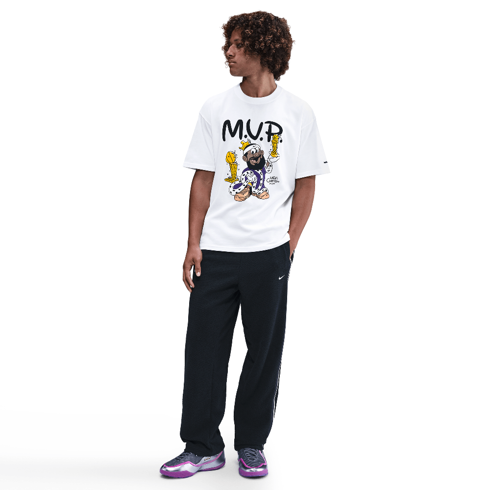 Nike LeBron 'Bubble Boy' Men's Basketball T-Shirt White IH8546-100 — Abbigliamento Nike su LAB19