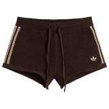 Adidas Crochet Shorts Aurora Coffee Magic Beige