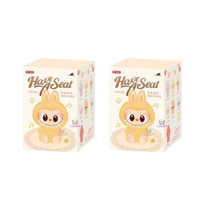Pop Mart Labubu The Monsters Have a Seat Vinyl Plush Blind Box