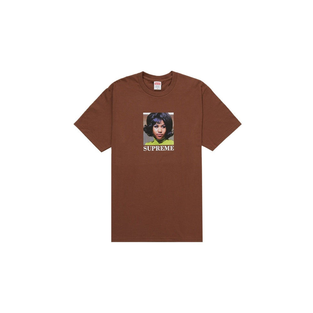 Supreme Aretha Tee Brown SS26ARETHATEEBROWN — Abbigliamento Supreme su LAB19