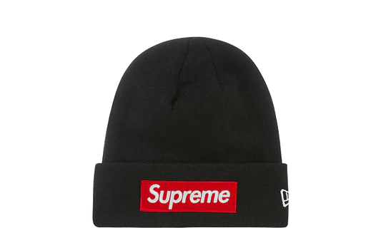 New Era Supreme Box Logo Beanie (FW22) Black