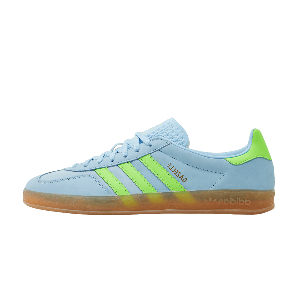 adidas Gazelle Indoor Clear Sky Solar Green (Women's) JI1372 — Sneakers Adidas su LAB19