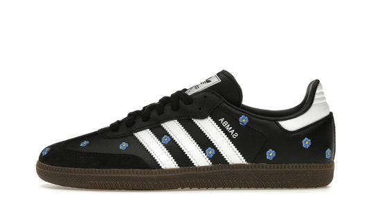 Samba Light Blue Floral Core Black - IF4397