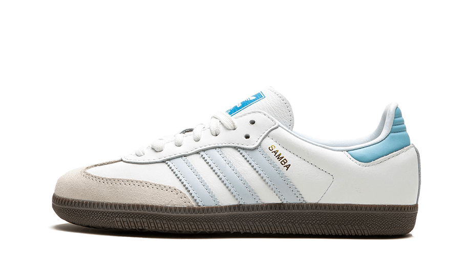 Samba OG Core White Halo Blue