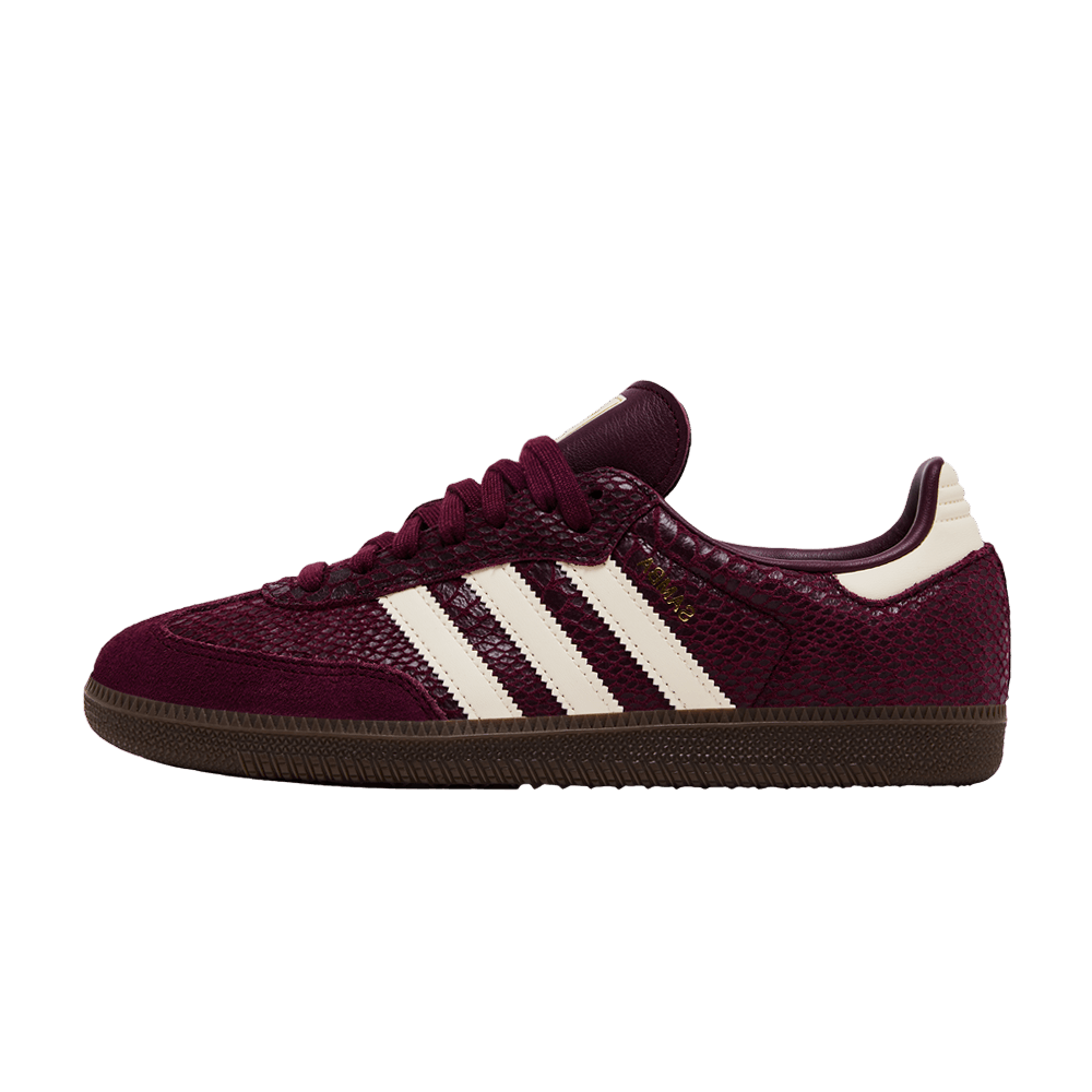 adidas Samba OG Snakeskin Maroon Cream White (Women's) IH3979 — Sneakers Adidas su LAB19