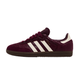 adidas Samba OG Snakeskin Maroon Cream White (Women's)