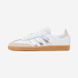 adidas Samba OG White Silver Metallic Grey (Women's)