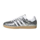adidas Samba Patent Snakeskin Silver Metallic (Women's)
