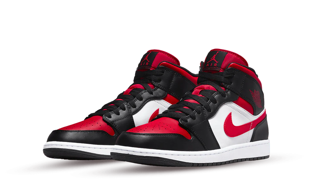 Jordan 1 Mid Fire Red