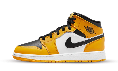 Jordan 1 Mid Taxi Yellow