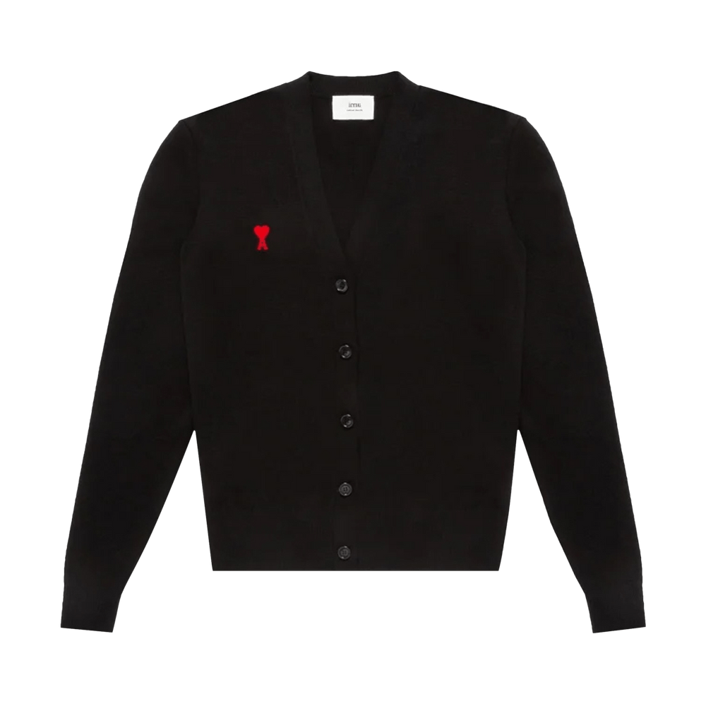 Ami Cardigan 'Black' BFHKC001.001.001 — Abbigliamento Ami su LAB19