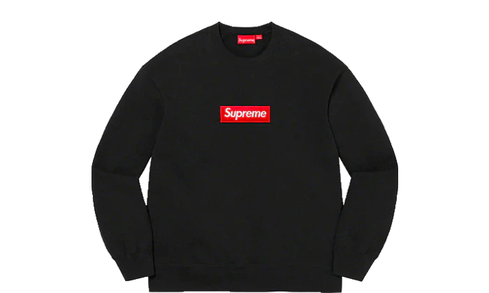 Supreme Box Logo Crewneck Black