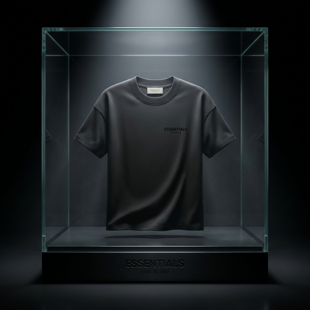 Fear of God Essentials Stretch Limo Tee "Black"
