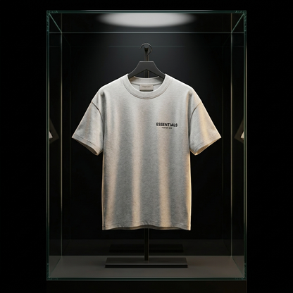 Fear of God Essentials Light Oatmeal T-shirt