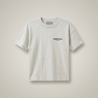 Fear of God Essentials Light Oatmeal T-shirt