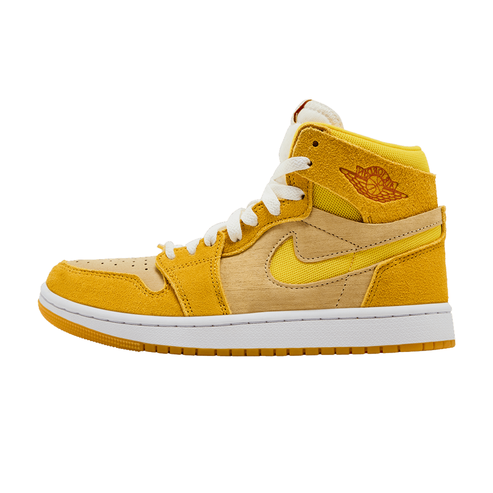 Jordan 1 High Zoom Air CMFT 2 Yellow Ochre (Women's) FJ5743-700 — Sneakers Air Jordan su LAB19