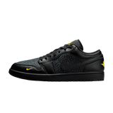 Jordan 1 Low Black Elephant Print
