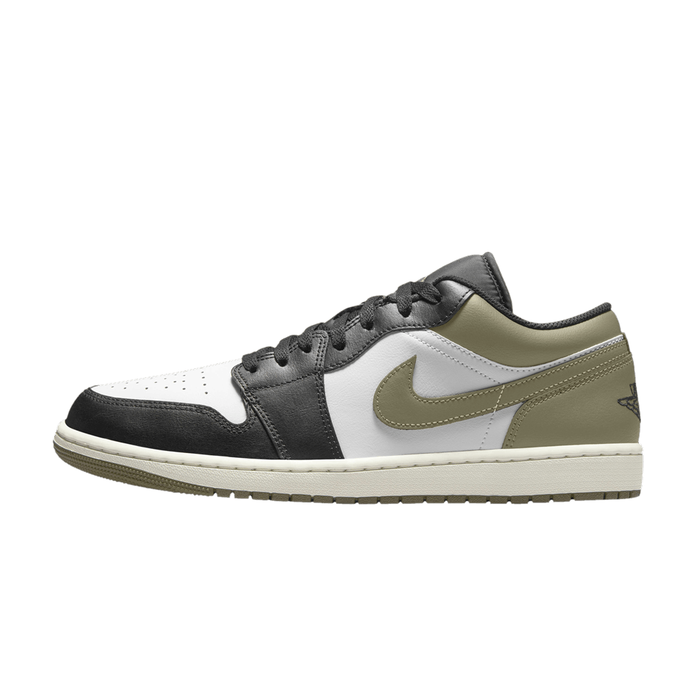Jordan 1 Low Black Toe Medium Olive 553558-092 — Sneakers Air Jordan su LAB19