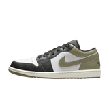 Jordan 1 Low Black Toe Medium Olive