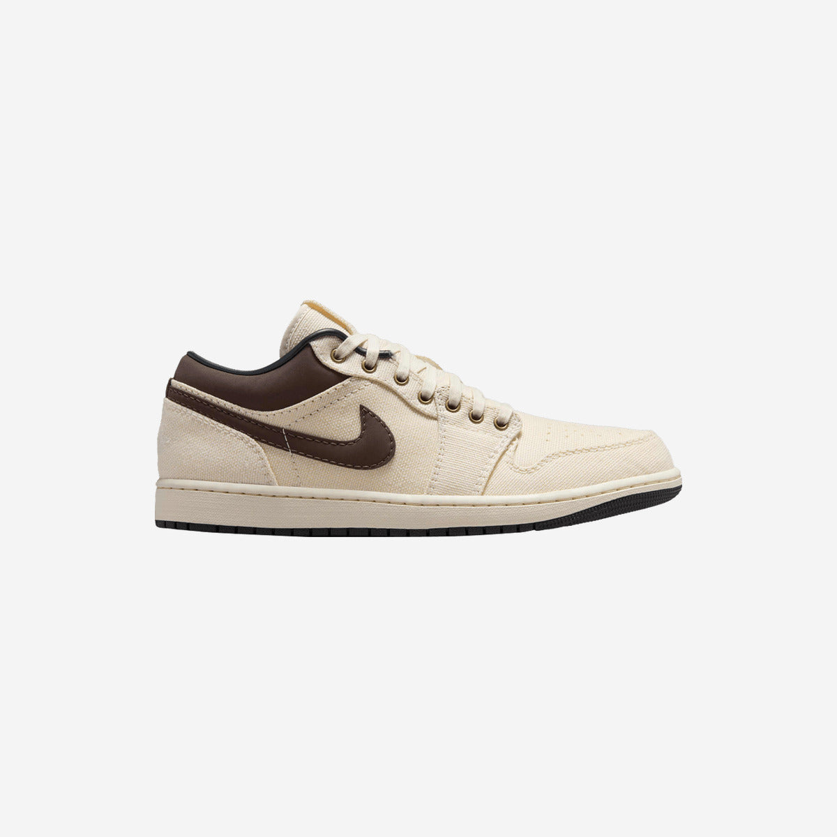 Jordan 1 Low Premium Pale Ivory Off Noir Baroque Brown IB8058-110 — Sneakers Air Jordan su LAB19