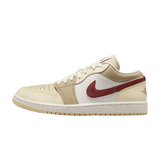 Jordan 1 Low SE Desert Khaki Red Sepia (Women's)