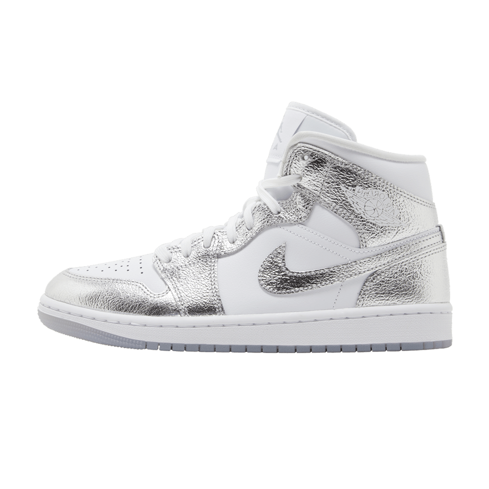 Jordan 1 Mid SE Metallic Silver (Women's) FN5031-100 — Sneakers Air Jordan su LAB19