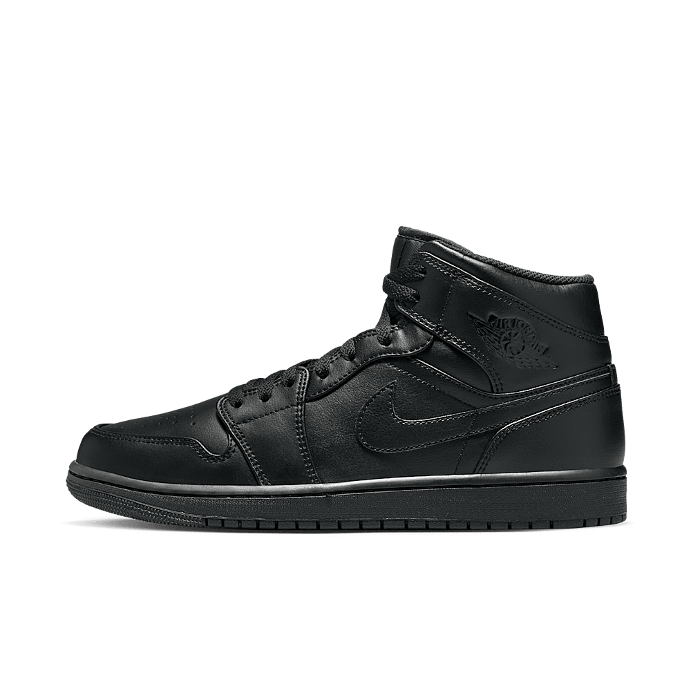 Jordan 1 Mid Triple Black 554724-093 — Sneakers Air Jordan su LAB19