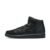 Jordan 1 Mid Triple Black