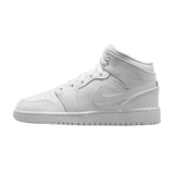 Jordan 1 Mid Triple White (2023) (GS)
