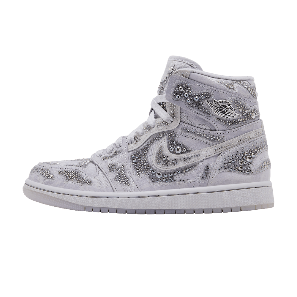 Jordan 1 Retro High OG Swarovski Vast Grey (Women's) HF6248-002 — Sneakers Air Jordan su LAB19