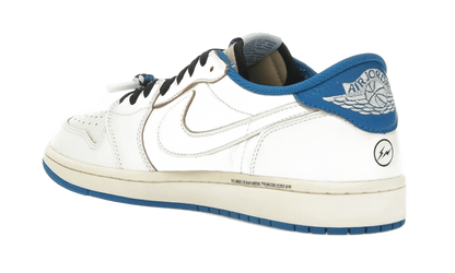 Air Jordan 1 Retro Low OG SP Fragment x Travis Scott Sail Military Blue - DM7866-104