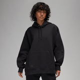 Jordan Flight Fleece Women's Satin-Lined Pullover Hoodie Black
