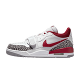 Jordan Legacy 312 Low White Cement Gym Red (Women's)