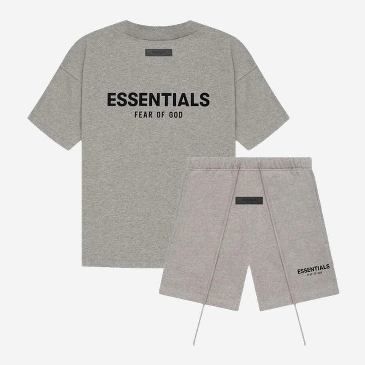 Fear of God Essentials Dark Oatmeal Summer Set