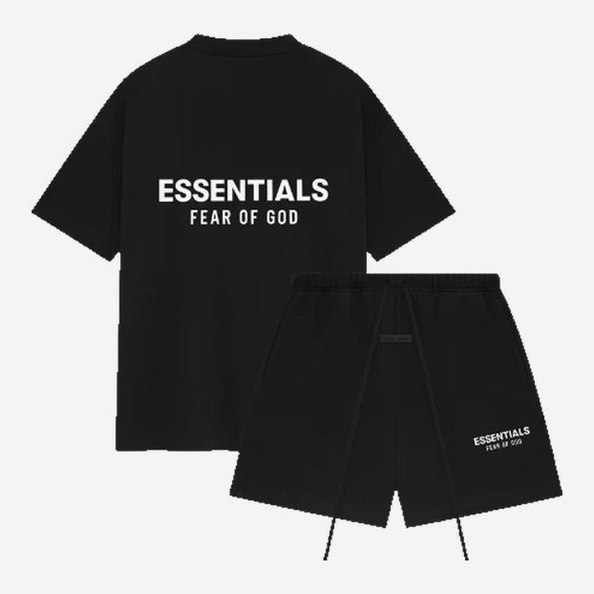 Fear of God Essentials SS25 Jet Black Summer Set