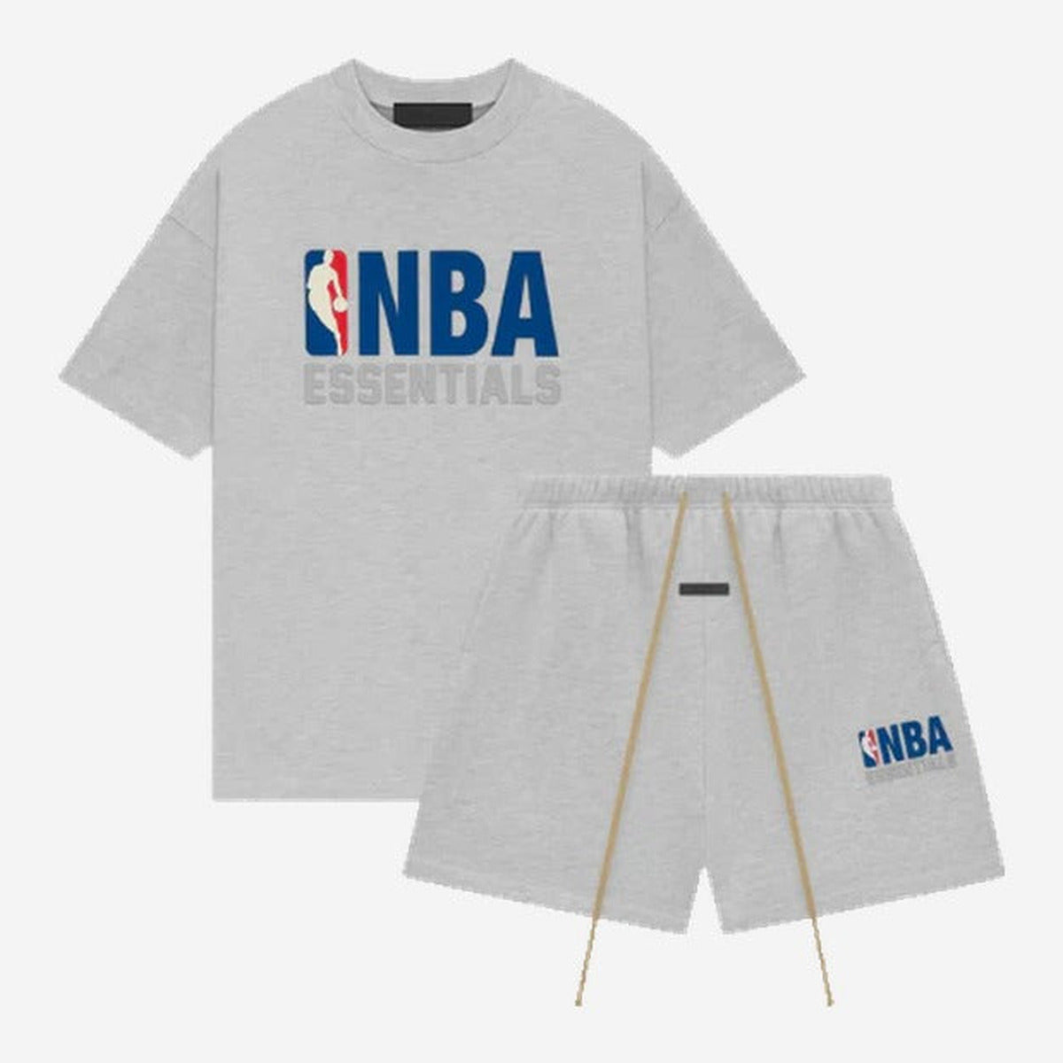 Fear of God Essentials NBA Light Heather Summer Set