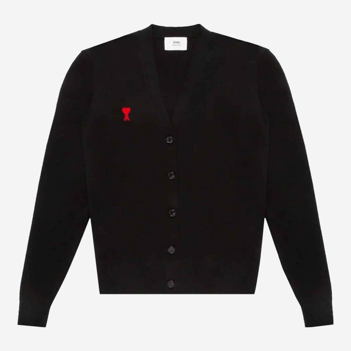 Ami Cardigan 'Black' BFHKC001.001.001 — Abbigliamento Ami su LAB19