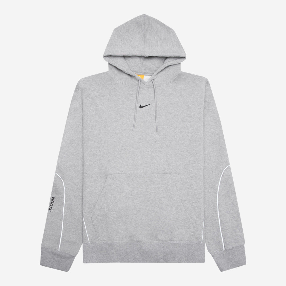 Nike x NOCTA CS Pullover Hoodie Dark Grey Heather/Matte Silver/Black FN7659-063 — Abbigliamento Nike su LAB19