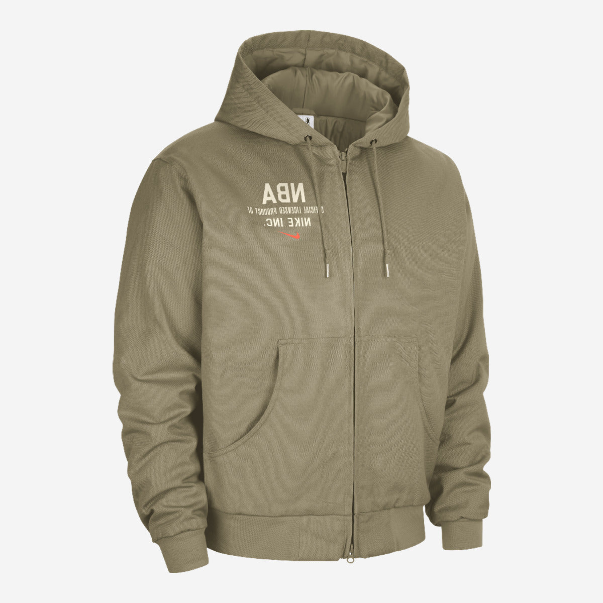 Nike Team 31 Men's Nike NBA Jacket Neutral Olive/Hyper Crimson/Antique Brass/Hyper Crimson FQ3590-276 — Abbigliamento Nike su LAB19
