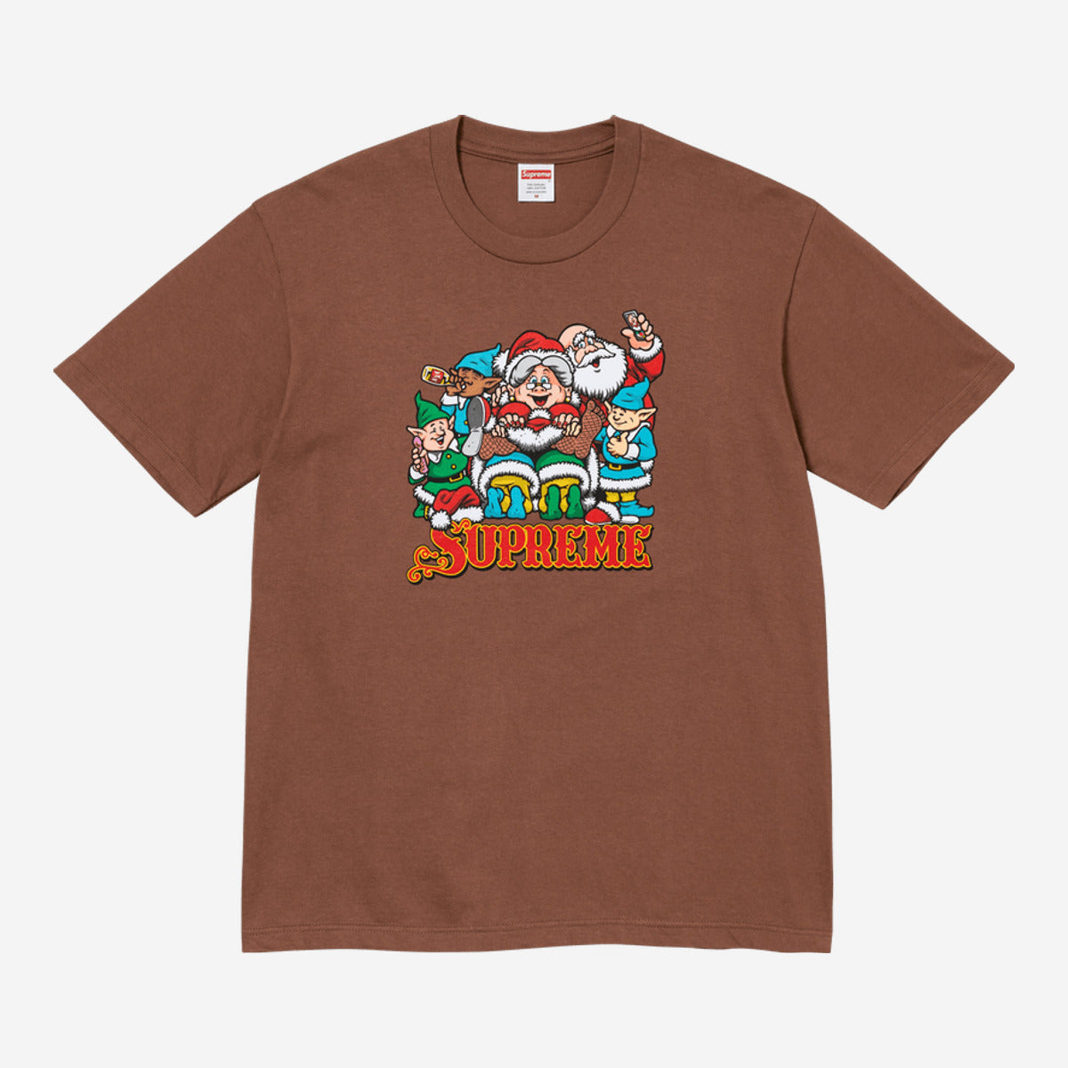Supreme Naughty Tee 'Brown' FW25T73-BROWN — Abbigliamento Supreme su LAB19