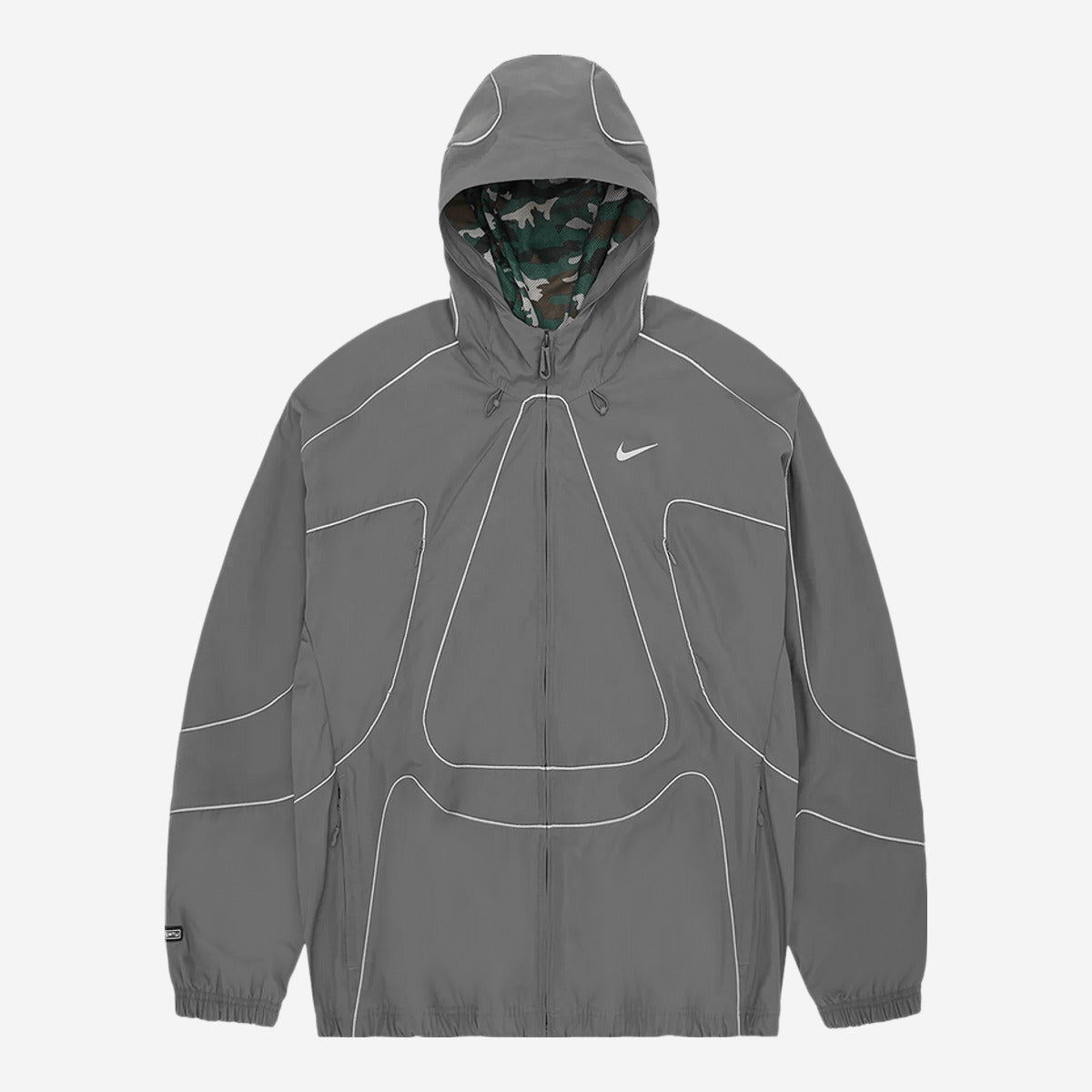 Nike Corteiz x Nike NRG Tracksuit Jacket 'Gully Grey' FZ8132-029 — Abbigliamento Nike su LAB19