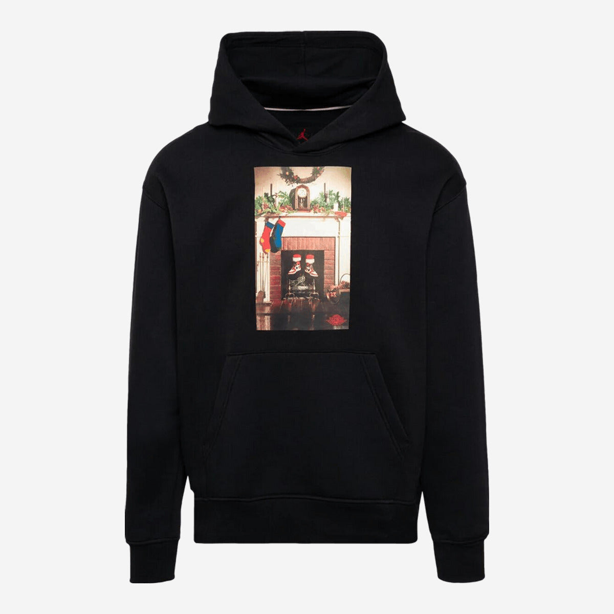 Air Jordan Jumpman Chimney Fleece Pullover Hoodie 'Black/Gym Red' HQ5654-010 — Abbigliamento Air Jordan su LAB19