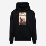 Air Jordan Jumpman Chimney Fleece Pullover Hoodie 'Black/Gym Red'