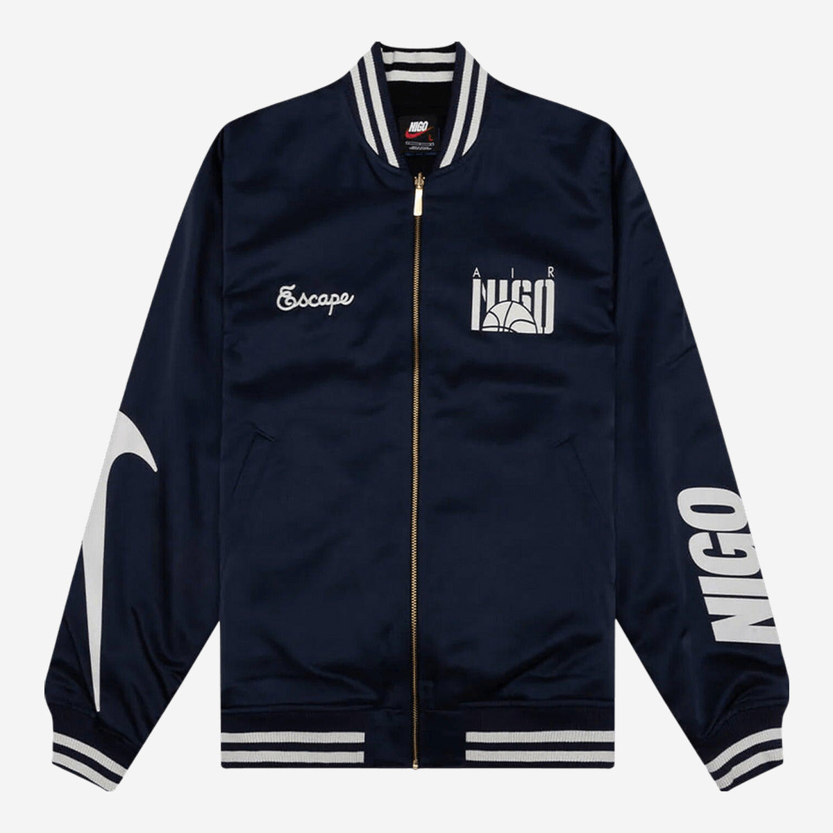 Nike x Nigo Souvenir Jacket Midnight Navy/Black HQ7525-410 — Abbigliamento Nike su LAB19