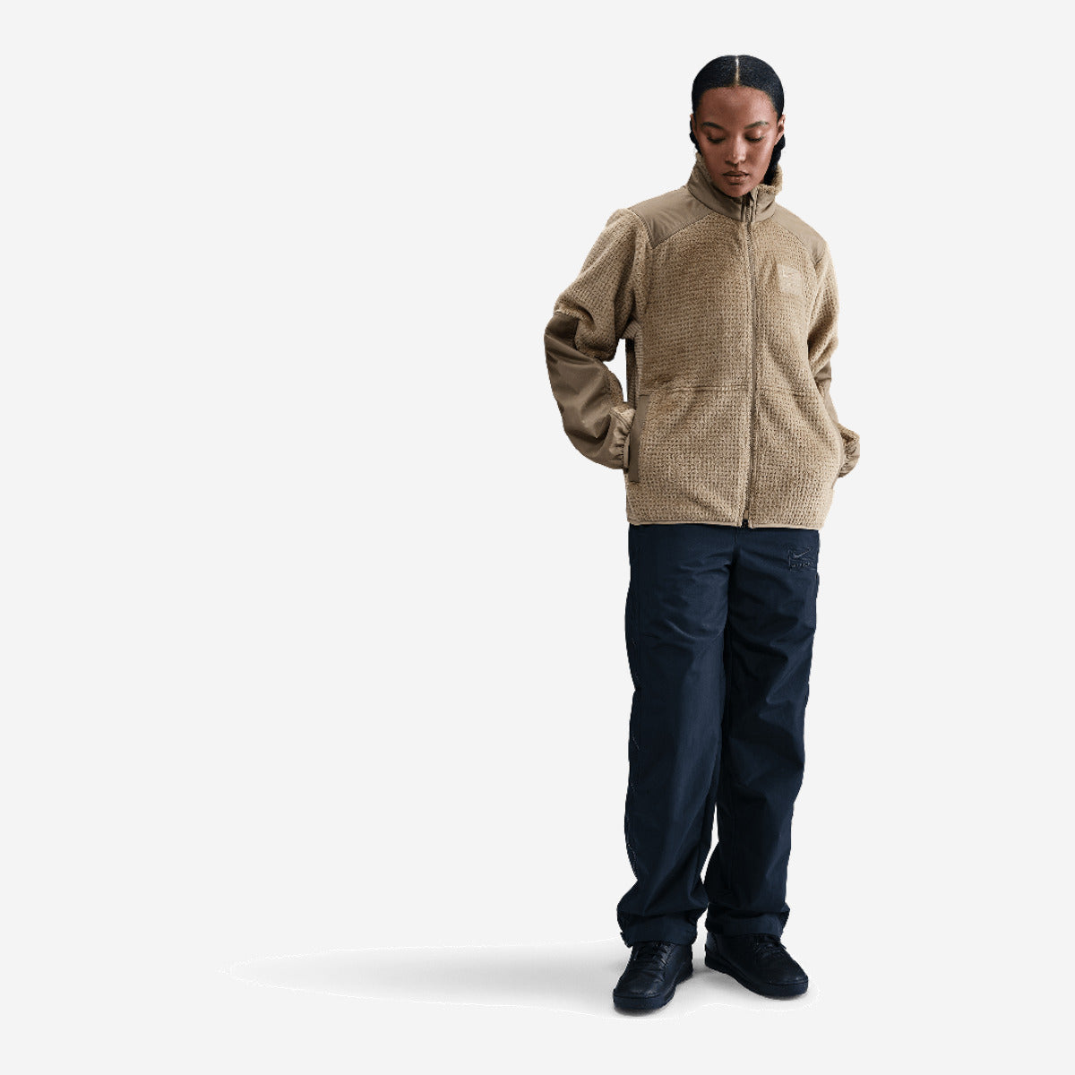 Nike Stussy x Nike Full Zip Fleece Pine Nut HQ8524-223 — Abbigliamento Nike su LAB19